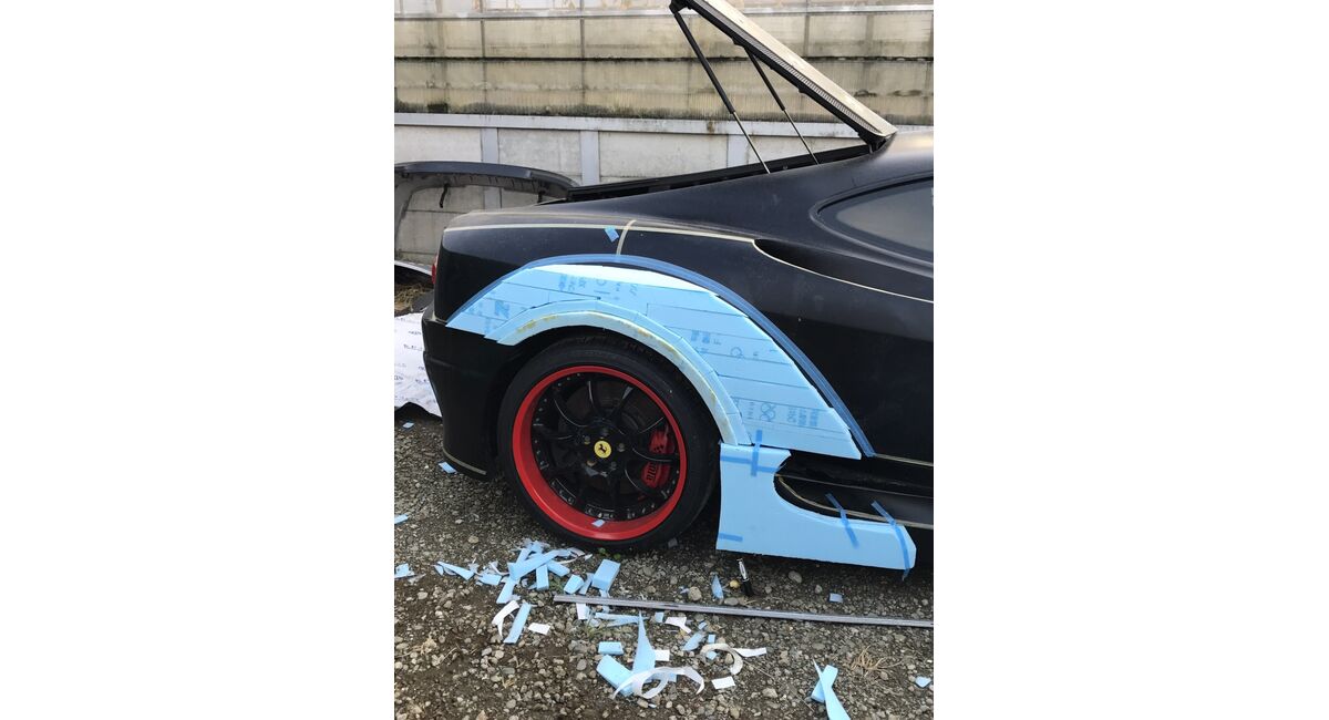フェラーリ　360モデナ　オバフェン開発